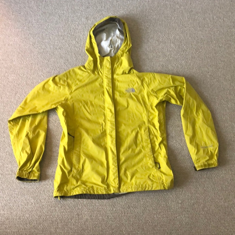 North face rain coat